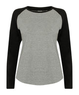 Kids long sleeve baseball T
