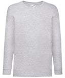 Kids long sleeve valueweight T