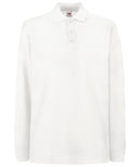 Premium long sleeve polo
