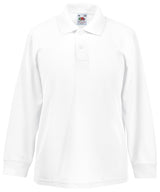Kids long sleeve 65/35 polo