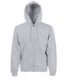 Premium 70/30 hooded sweatshirt jacket