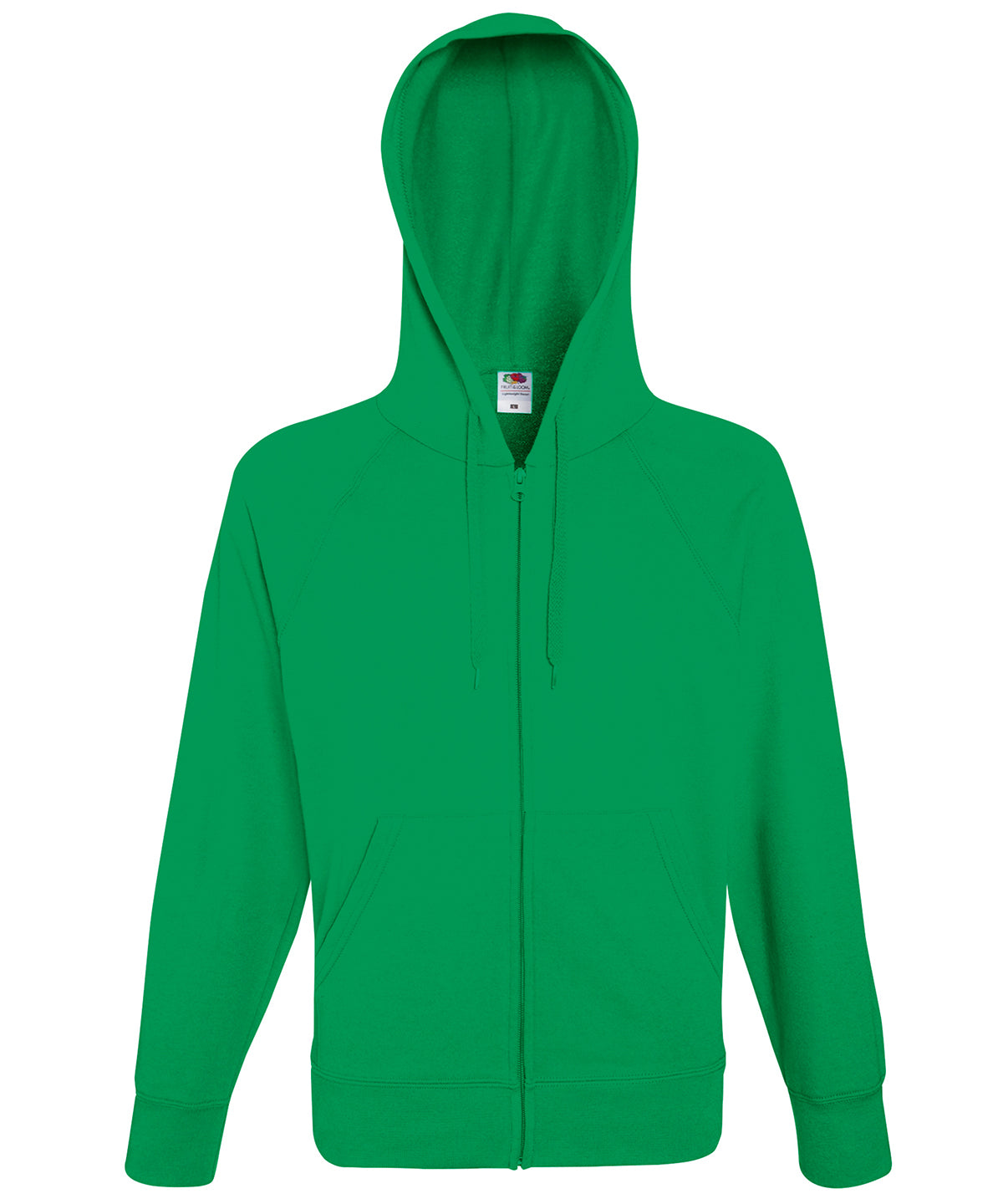 Women's lightweight hooded sweatshirt jacket