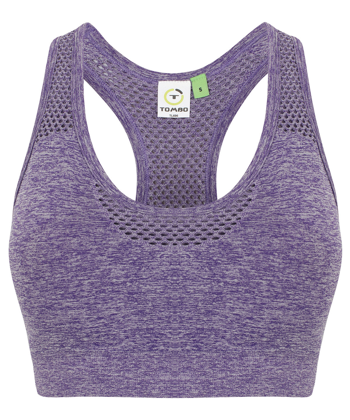 Women's seamless sports bra