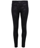 Women's TriDri® performance camo leggings full-length