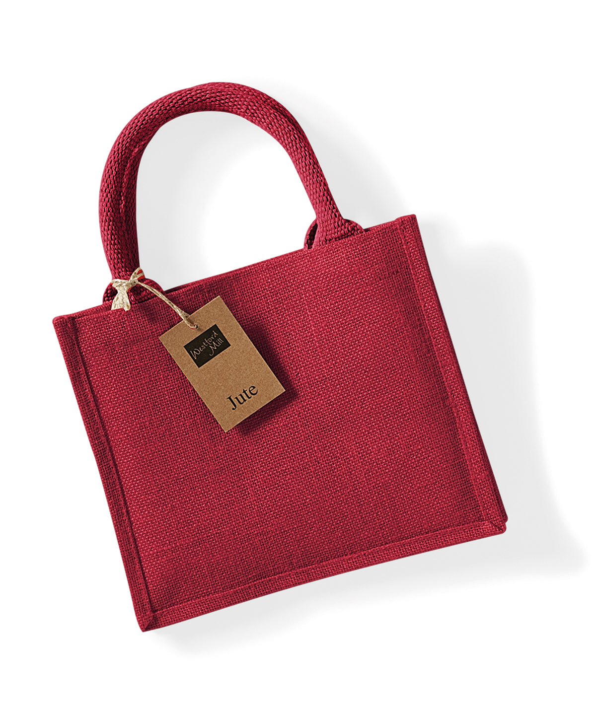 Jute mini gift bag