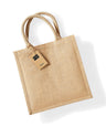 Jute midi tote
