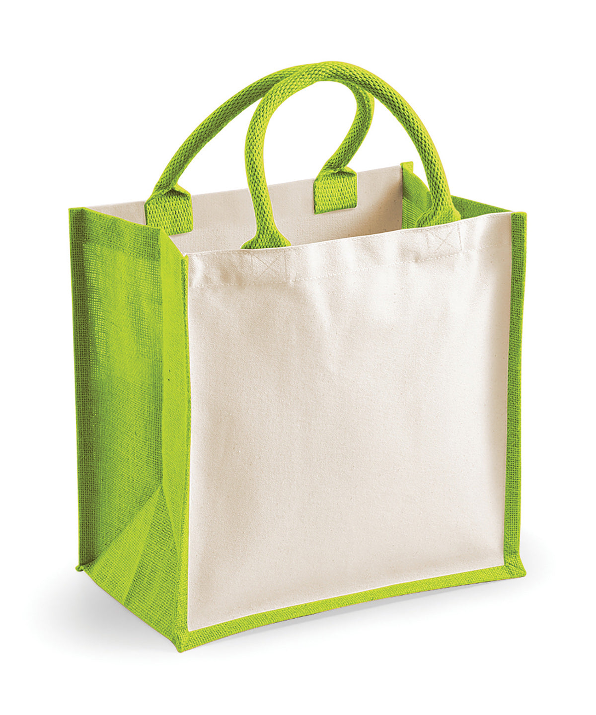 Printers midi jute tote