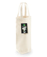 Fairtrade cotton bottle bag
