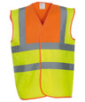 Hi-vis 2-band-and-braces waistcoat (HVW100)