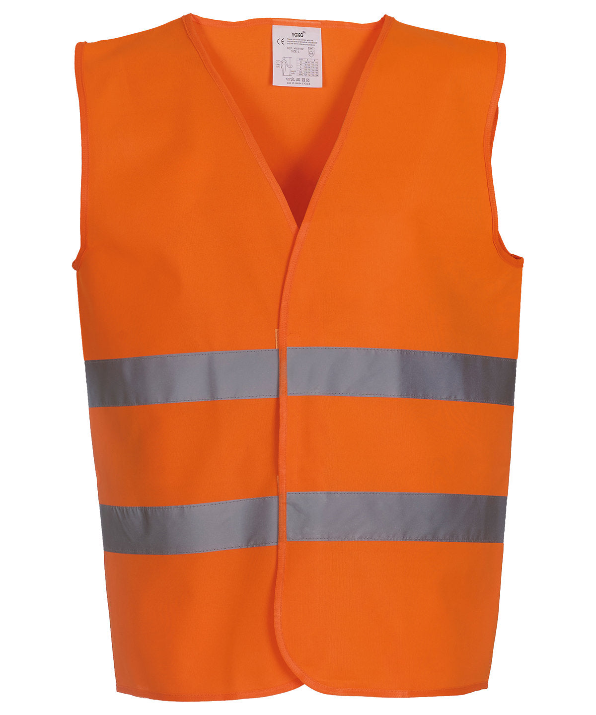 Hi-vis 2-band waistcoat (HVW102)