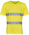 Hi-vis top cool super light v-neck t-shirt (HVJ910)