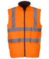 Hi-vis reversible fleece bodywarmer (HV008F)