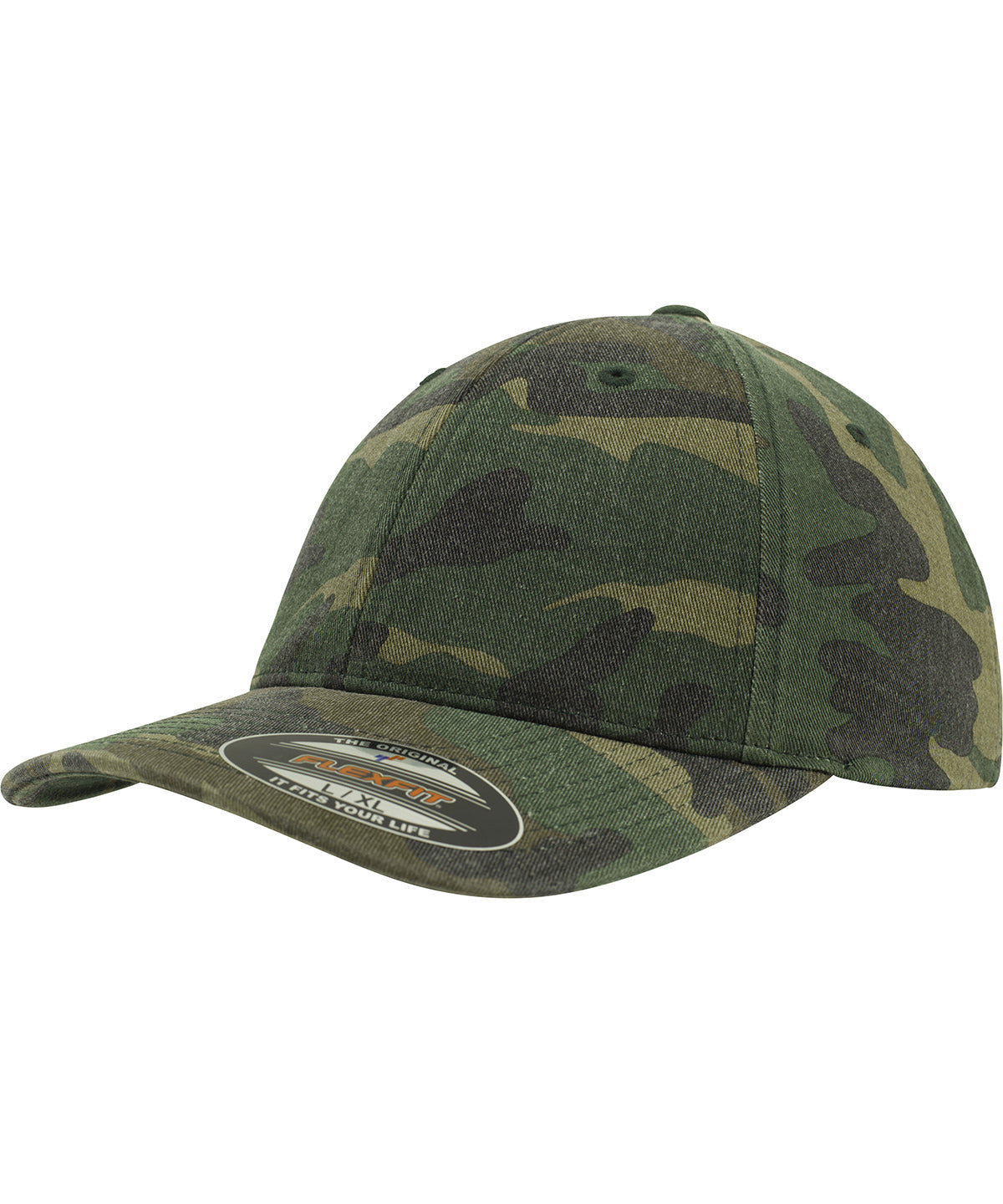 Flexfit garment washed camo (6977CA)