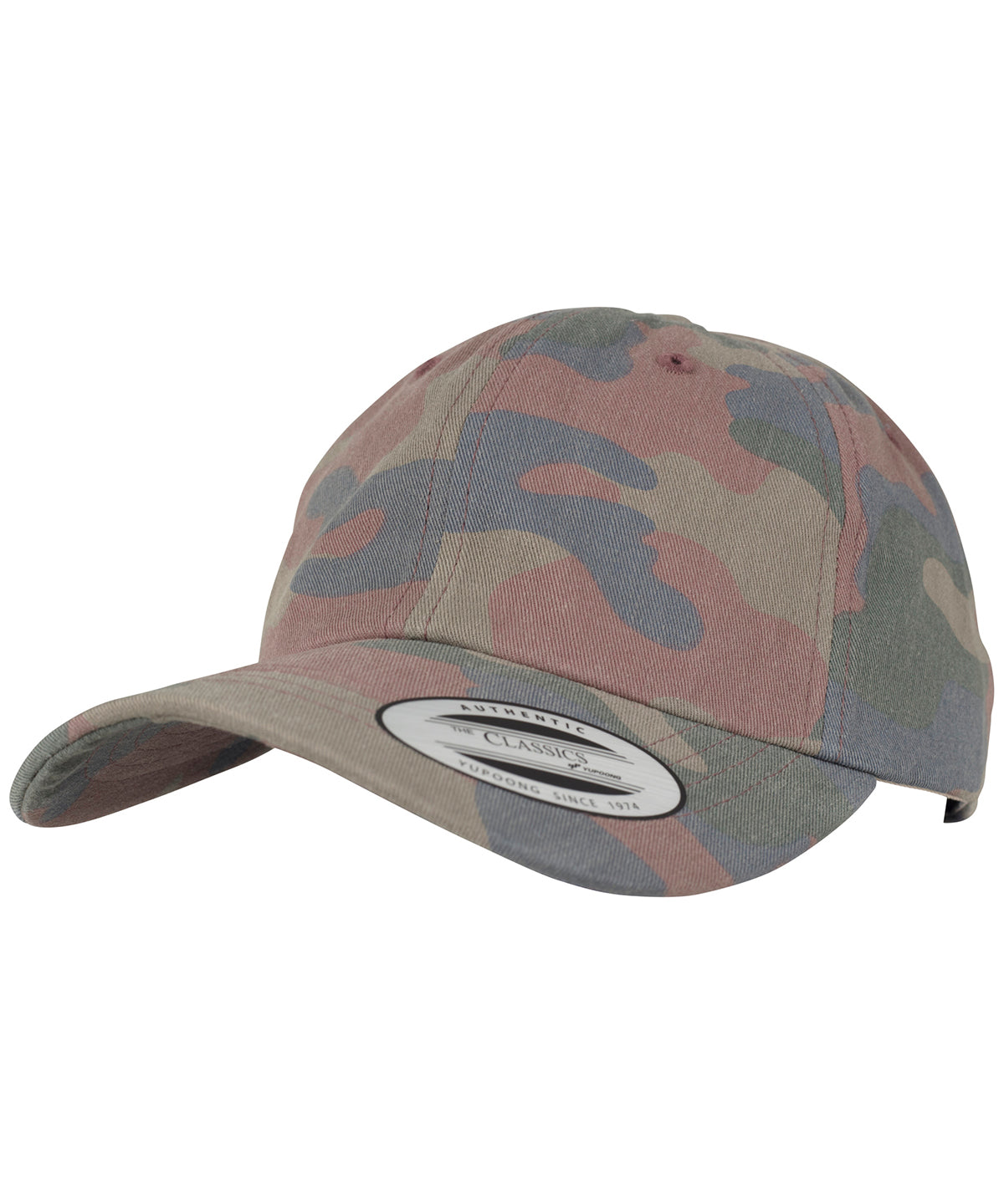 Low-profile cotton camo cap (6245FC)