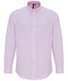 Cotton-rich Oxford stripes shirt