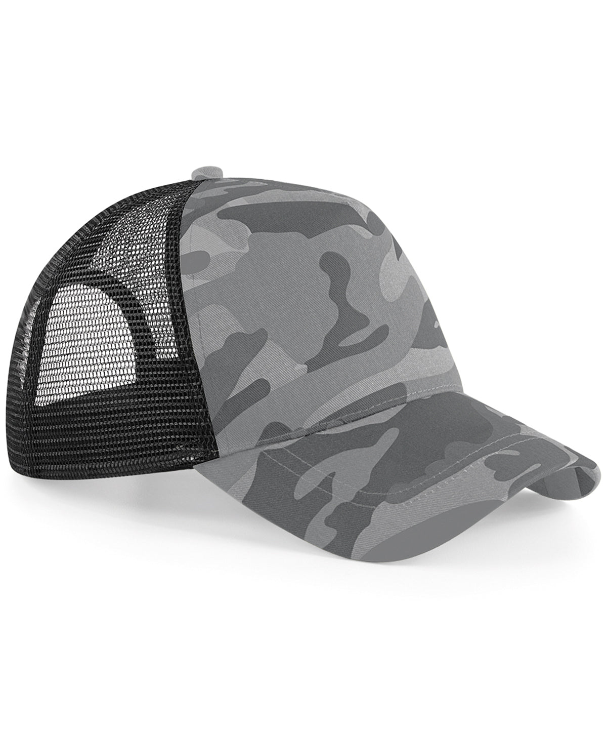 Camo snapback trucker