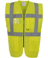 Multifunctional executive hi-vis waistcoat (HVW801)