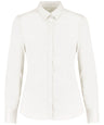 Women's stretch Oxford shirt long-sleeved (tailored fit)