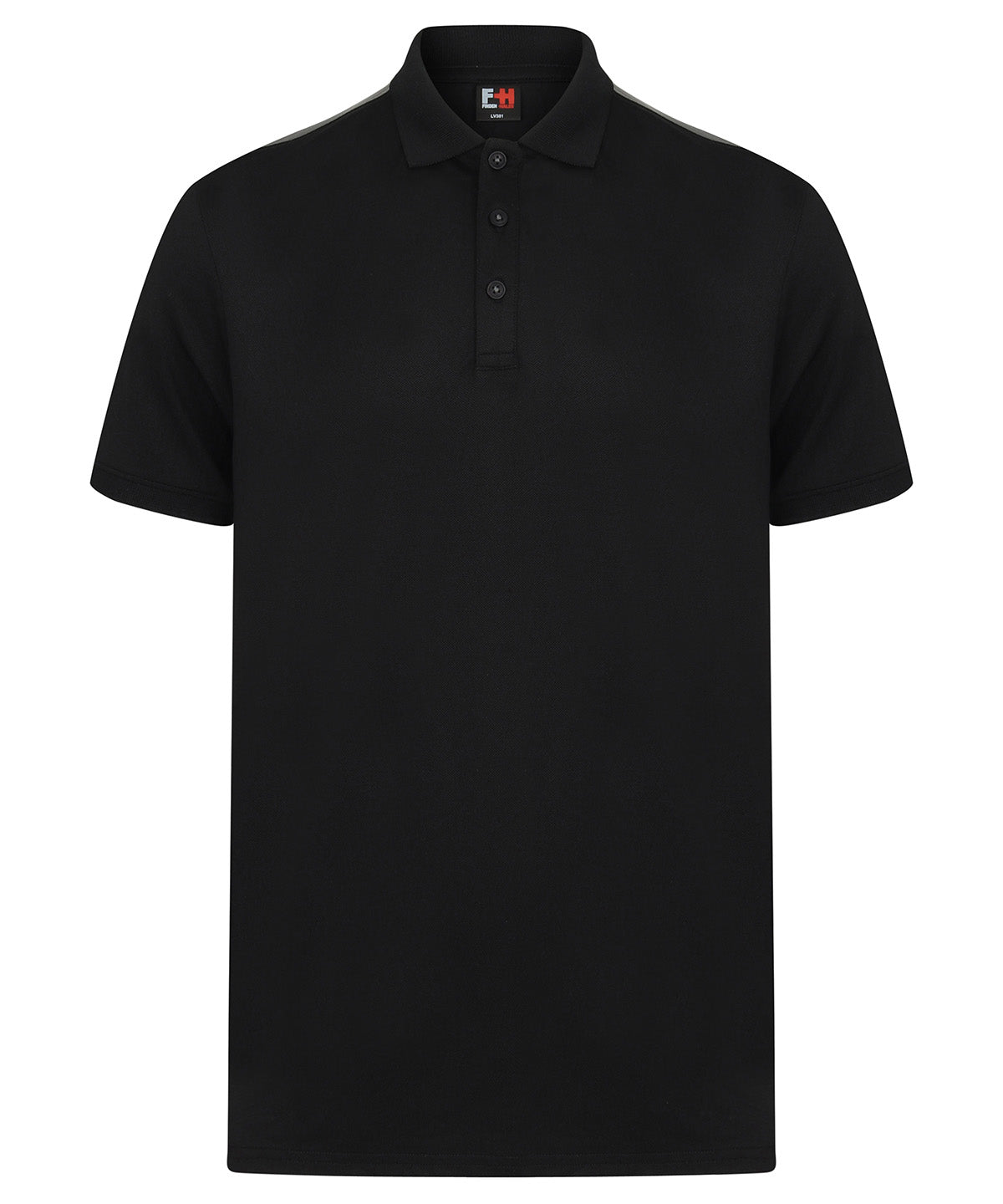 Contrast panel polo