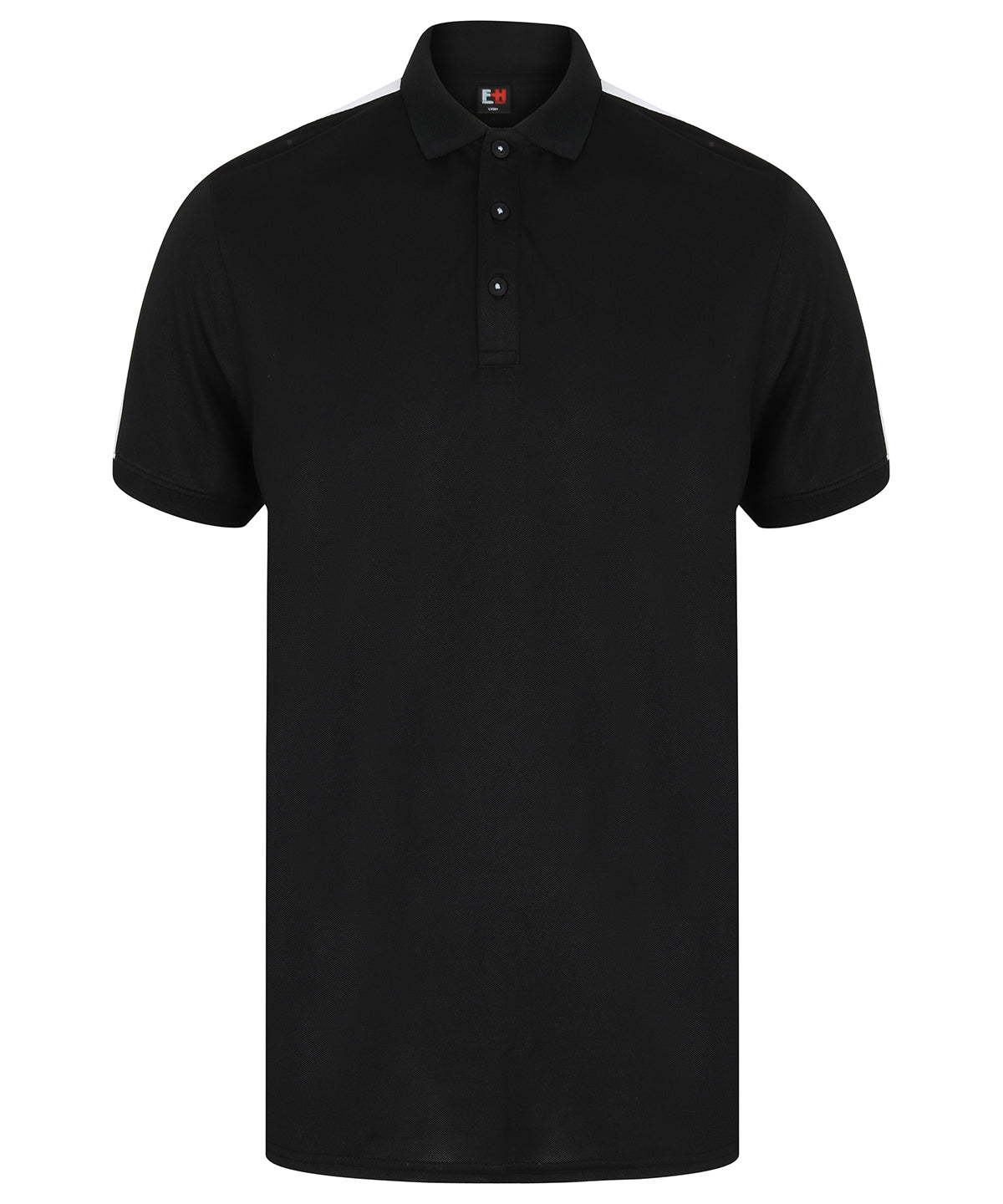 Contrast panel polo