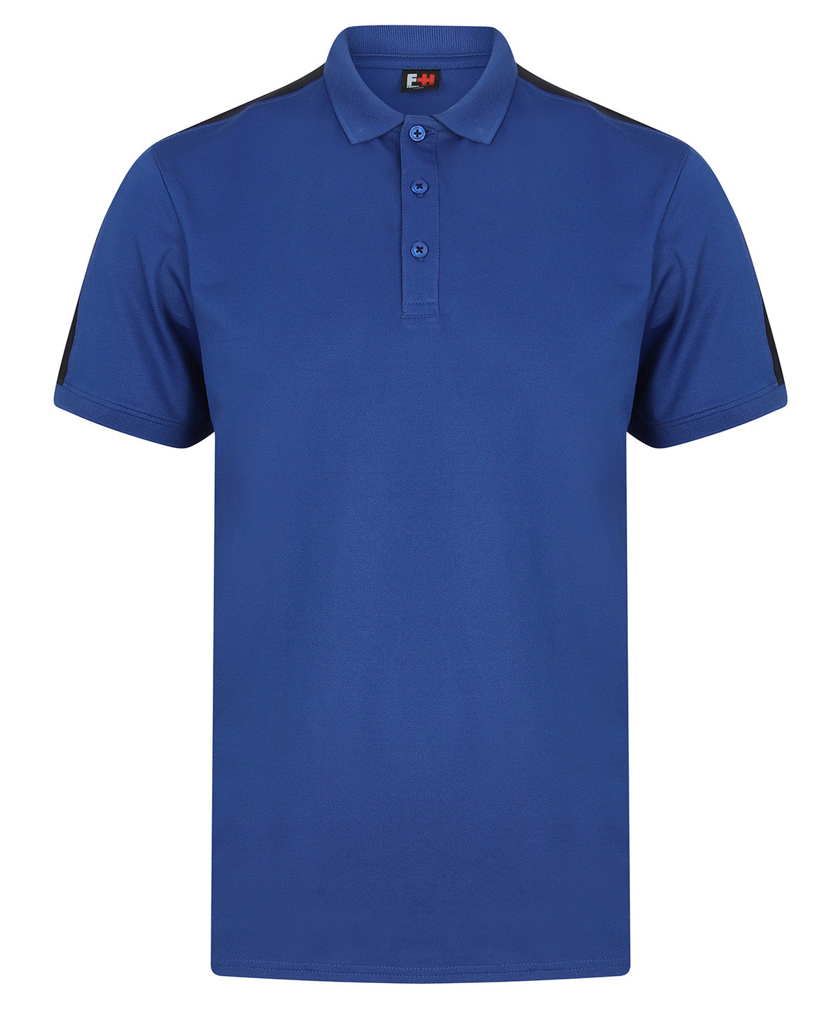 Contrast panel polo