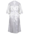 Women's satin robe