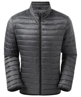 Melange padded jacket