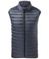 Melange padded gilet