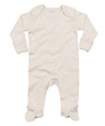 Baby organic envelope sleepsuit with mitts