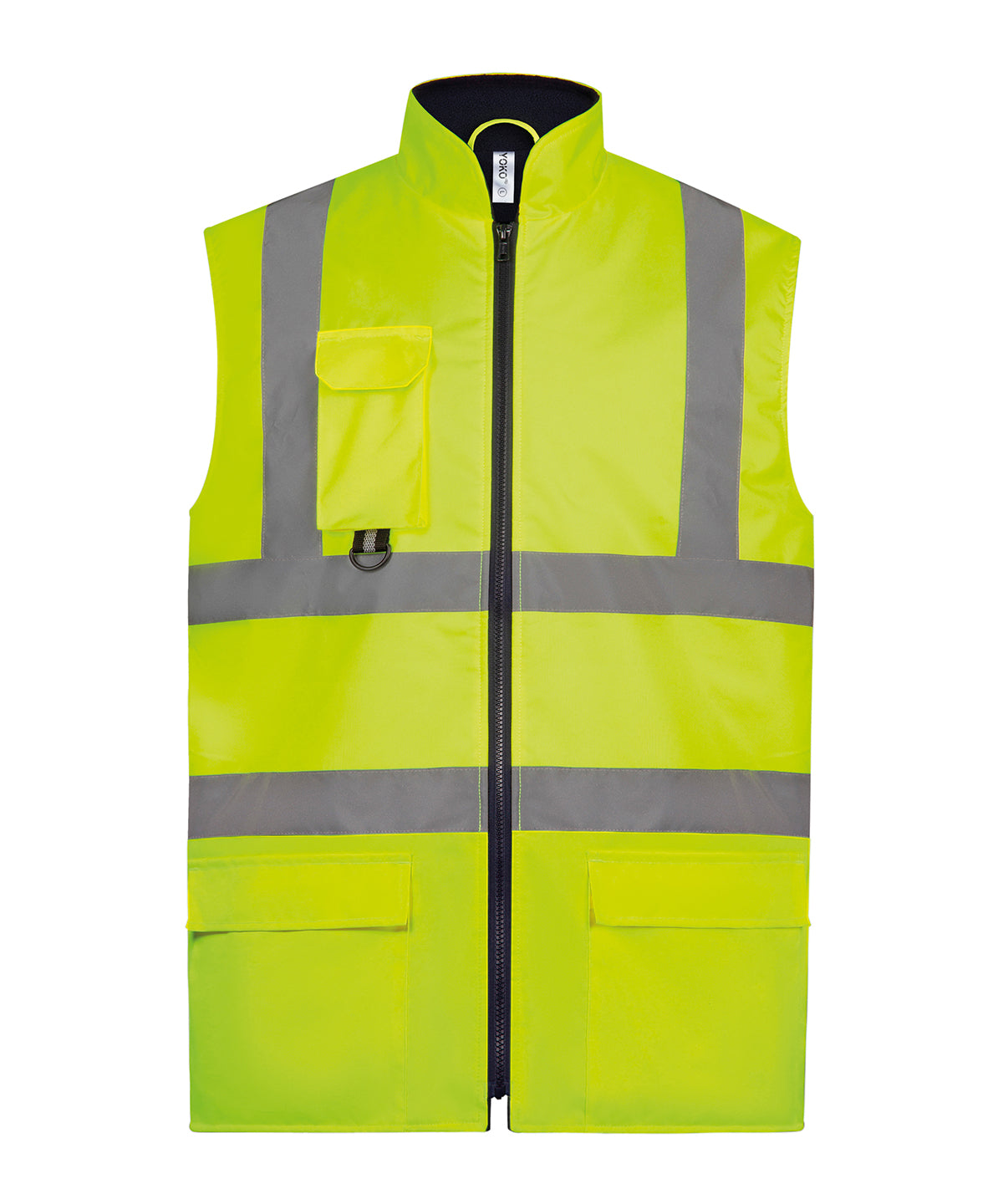 Hi-vis padded bodywarmer (HV005)