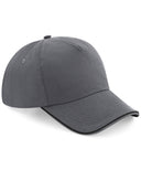 Authentic 5-panel cap - piped peak