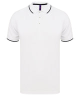 HiCool® tipped polo shirt