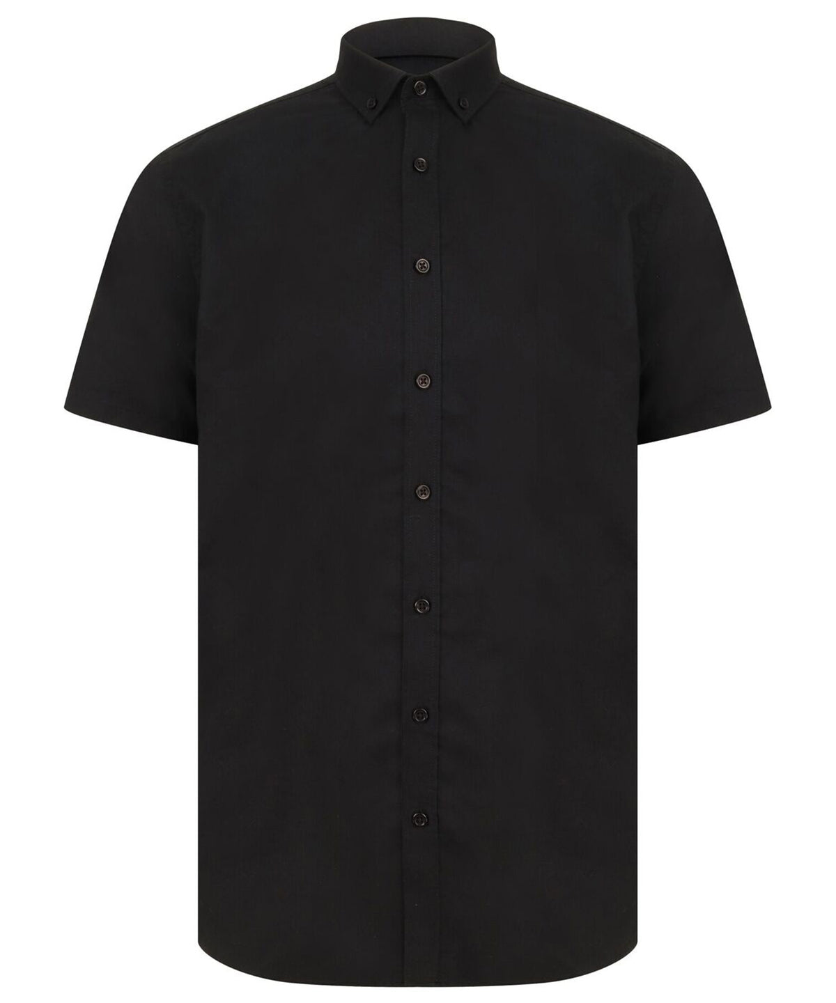 Modern short sleeve Oxford shirt