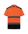 Hi-vis two-tone polo shirt (HVJ220)