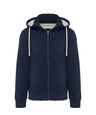 Vintage sherpa-lined fleece jacket