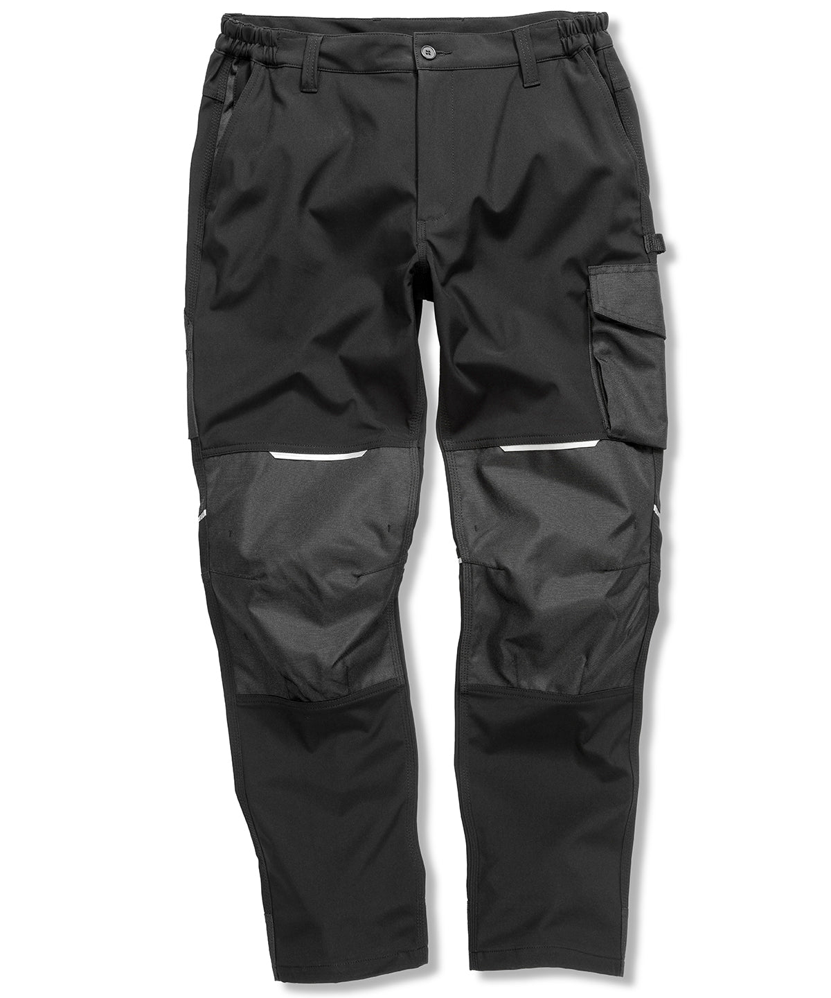 Slim softshell work trouser