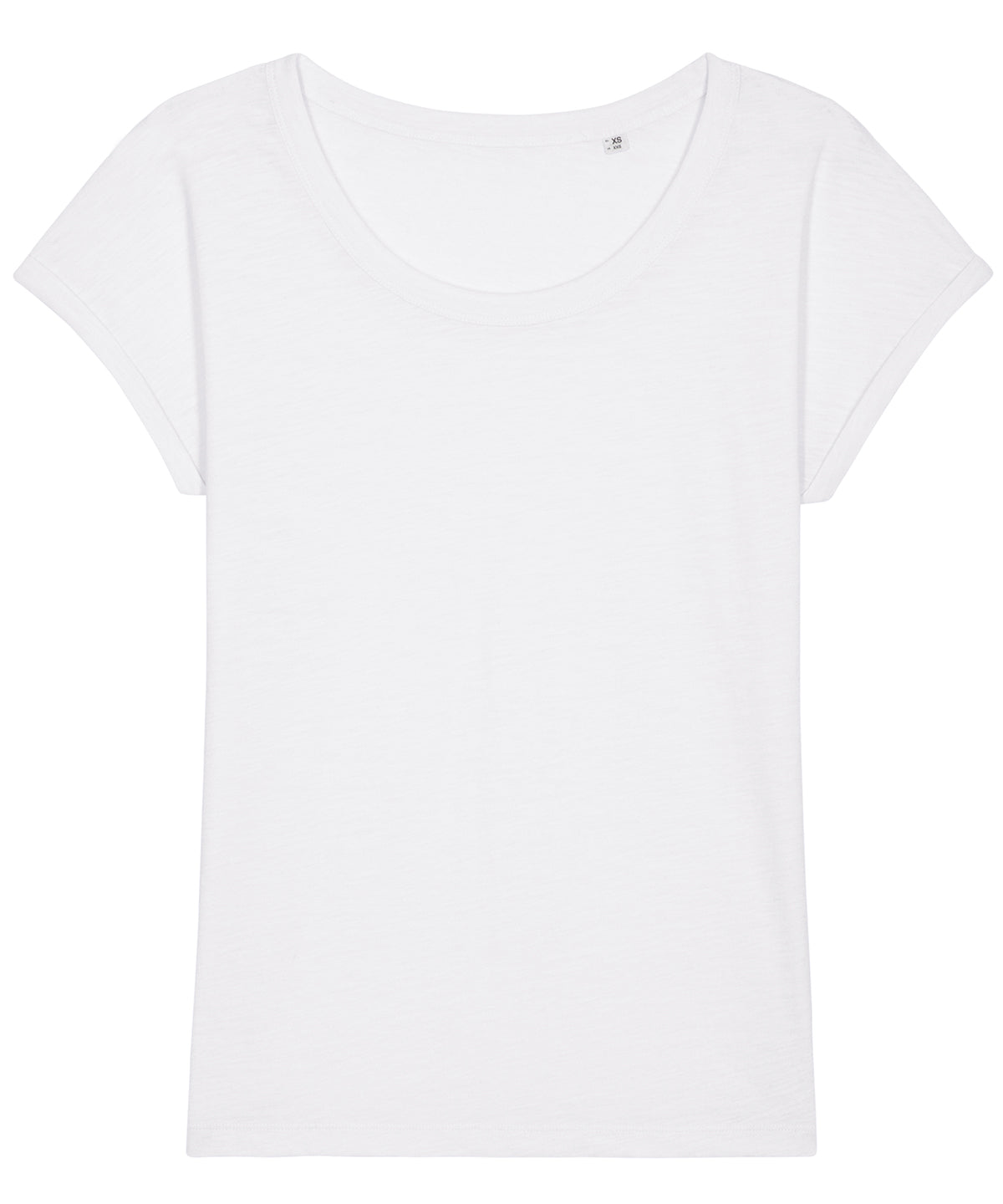 Women's Stella Rounders slub rolled sleeve slub t-shirt (STTW112)