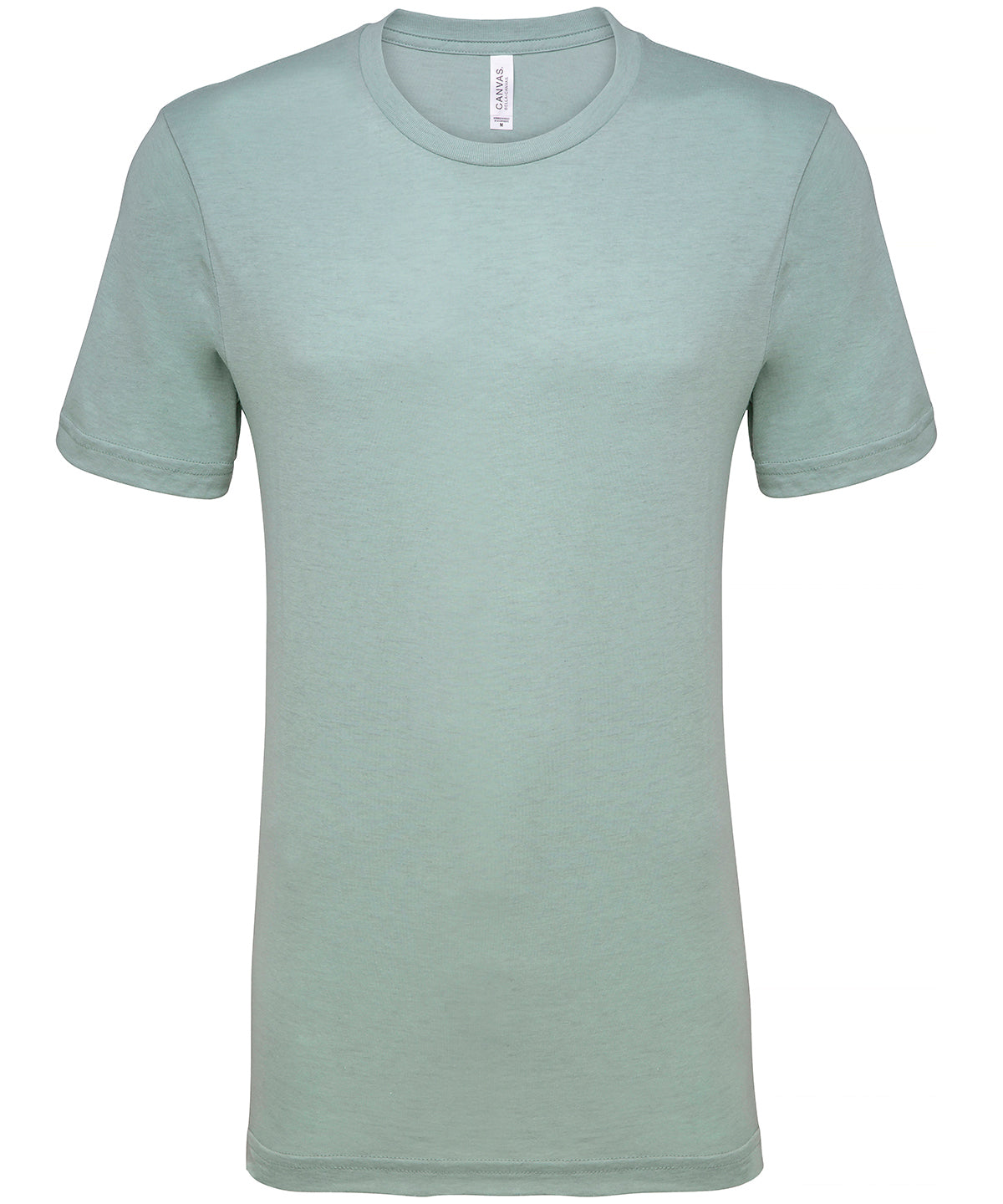 Unisex heather CVC short sleeve t-shirt