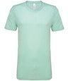 Unisex heather CVC short sleeve t-shirt