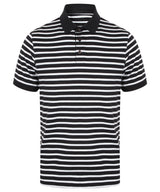 Striped Jersey polo shirt