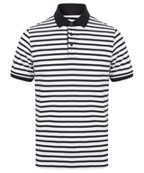 Striped Jersey polo shirt