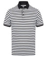 Striped Jersey polo shirt