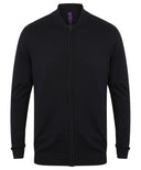Unisex zip-through cardigan