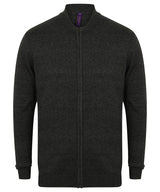 Unisex zip-through cardigan