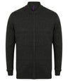 Unisex zip-through cardigan
