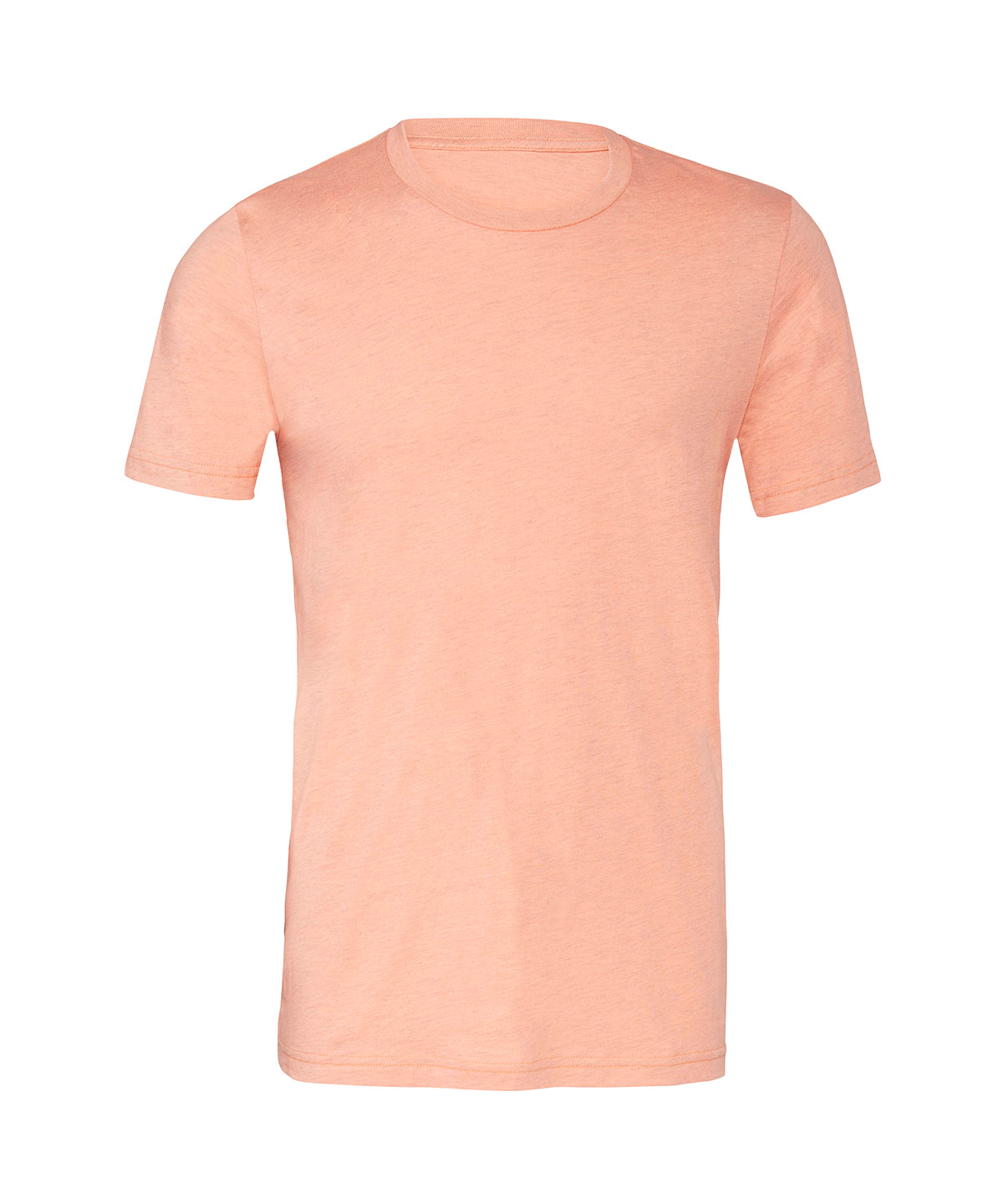 Unisex heather CVC short sleeve t-shirt