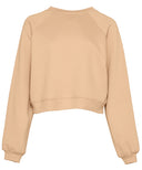 Women's raglan pullover fleece