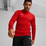 TeamGOAL Training 1/4 Zip Top - Puma Black
