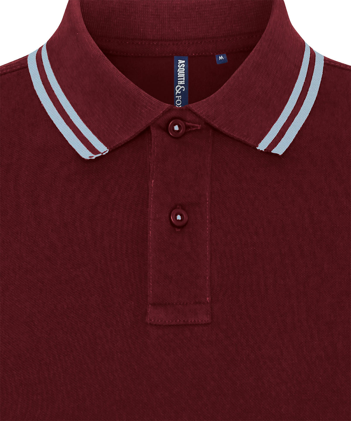 Men's classic fit tipped polo