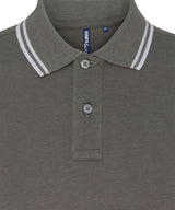 Men's classic fit tipped polo
